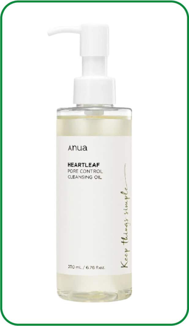 1st cleanser ANUA - Heartleaf Pore Control Cleansing Oil_617x1063