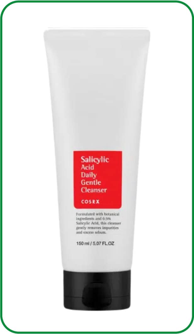 2nd cleanser COSRX Salicylic Acid Daily Gentle Cleanser_617x1063