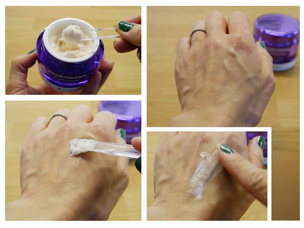 BiohealBoh_Probioderm_3d_Lifting_Cream_application_1600Wx1200H