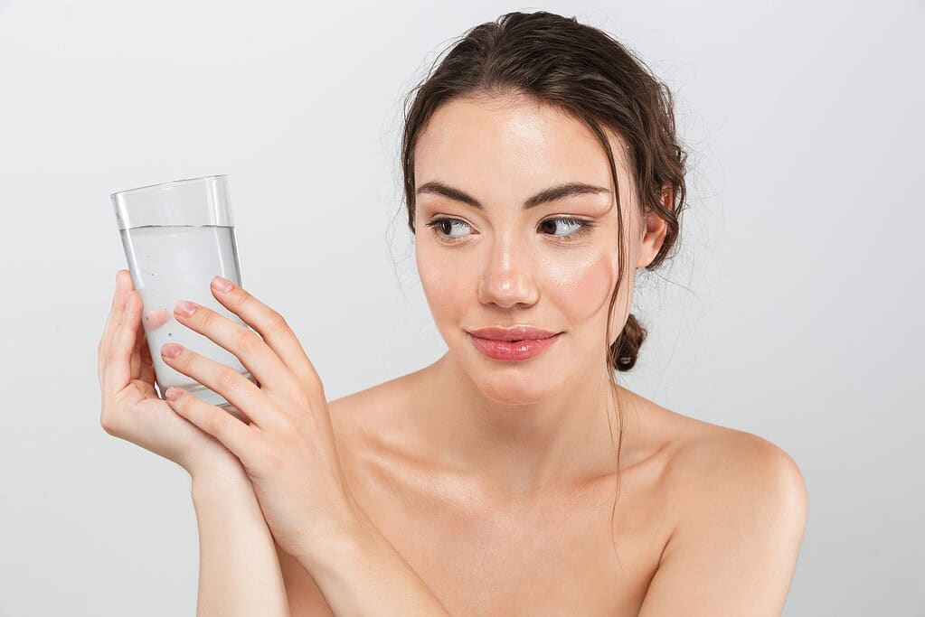 hydrated skin 