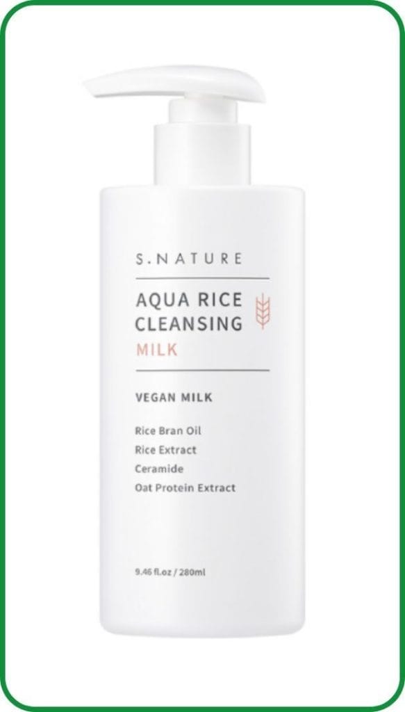 S.NATURE Aqua Rice Cleansing Milk