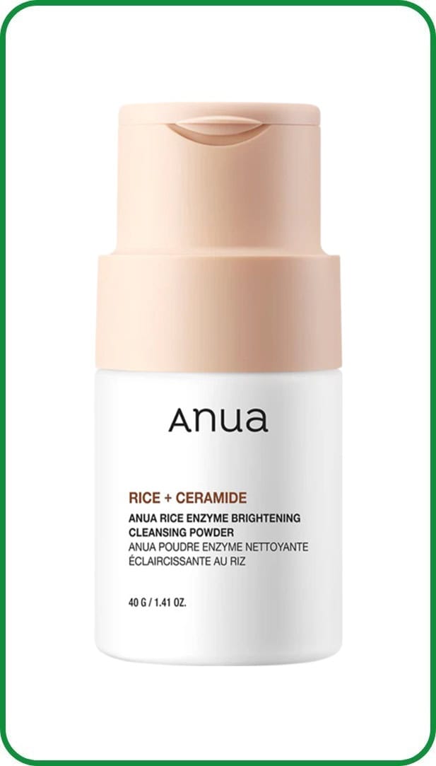 Anua Rice  Enzyme Brightening Cleansing Powder
