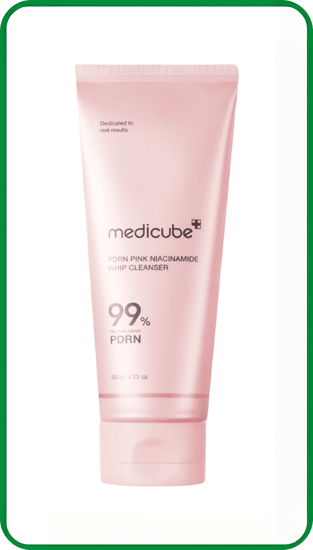 Medicube PDRN Pink Niacinamide Whip Cleanser