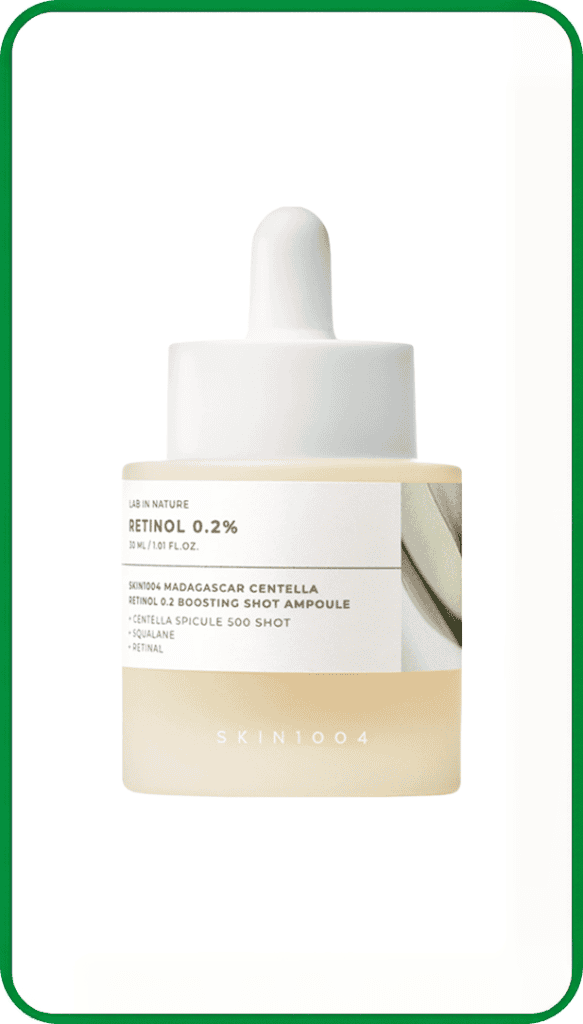 SKIN1004 Lab in Nature Madagascar Centella Retinol 0.2 Boosting Shot Ampoule