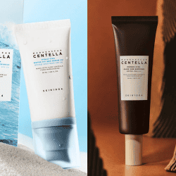Skin1004 Hyalu Cica Water-Fit Sun Serum vs Skin1004 Probio-Cica Glow Sun Ampoule