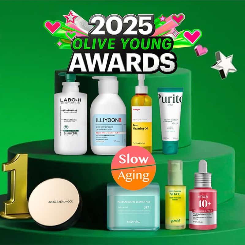 Olive Young Awards 2025: Top 10 Well-Aging Skincare Winners